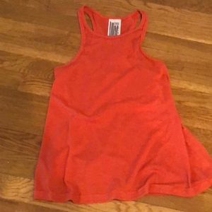 Free People orange tank top